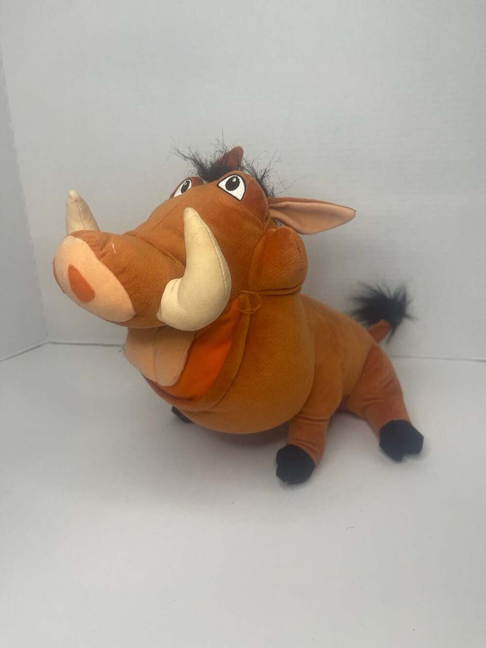 Disney The Lion King Feed Me Pumbaa Warthog 2002 Plush Hasbro